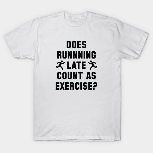 Running Late T-Shirt by VectorPlanet